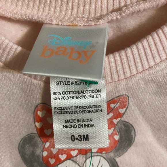 NWT Disney Minnie Mouse Sweatshirt - Picture 6 of 6